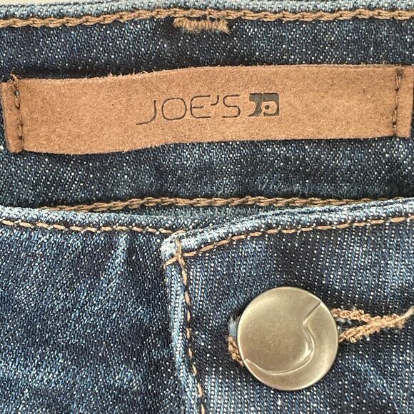 Joes Jeans Mary Blue Denim Skinny Ankle Mid Rise Distressed Torn Y2K Jeans W25 - Picture 6 of 13